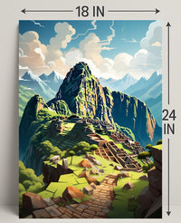 Majestic Mountainscape Poster