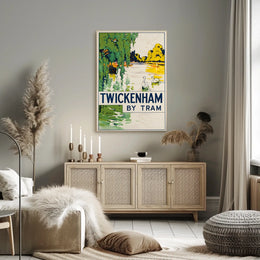 Twickenham By Tram Poster