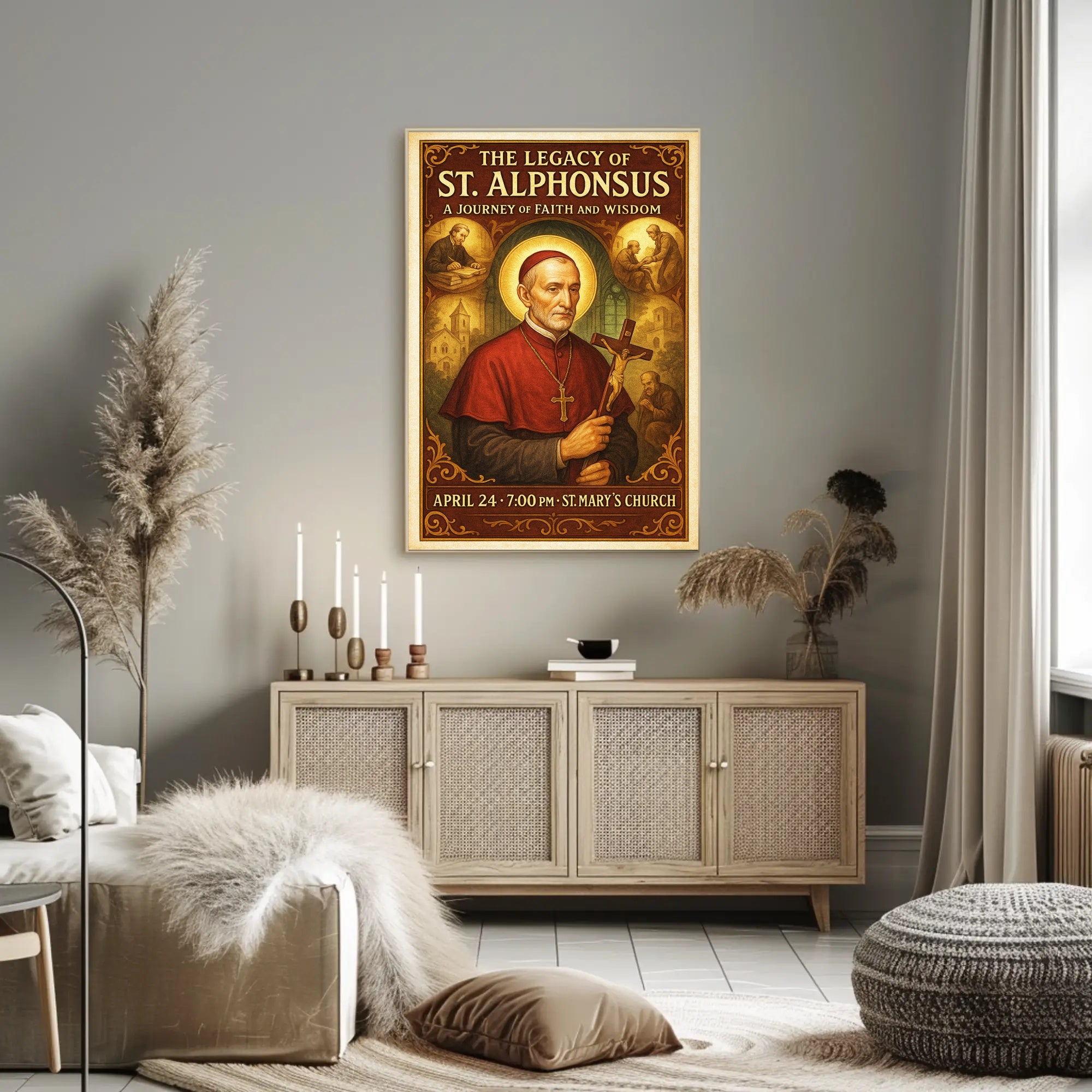 The Legacy of St. Alphonsus Poster