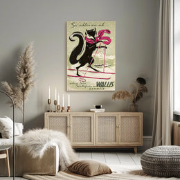 Winter Adventures In Wallis, Switzerland Poster