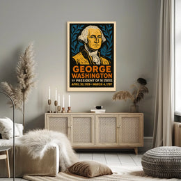 George Washington 1st President Poster