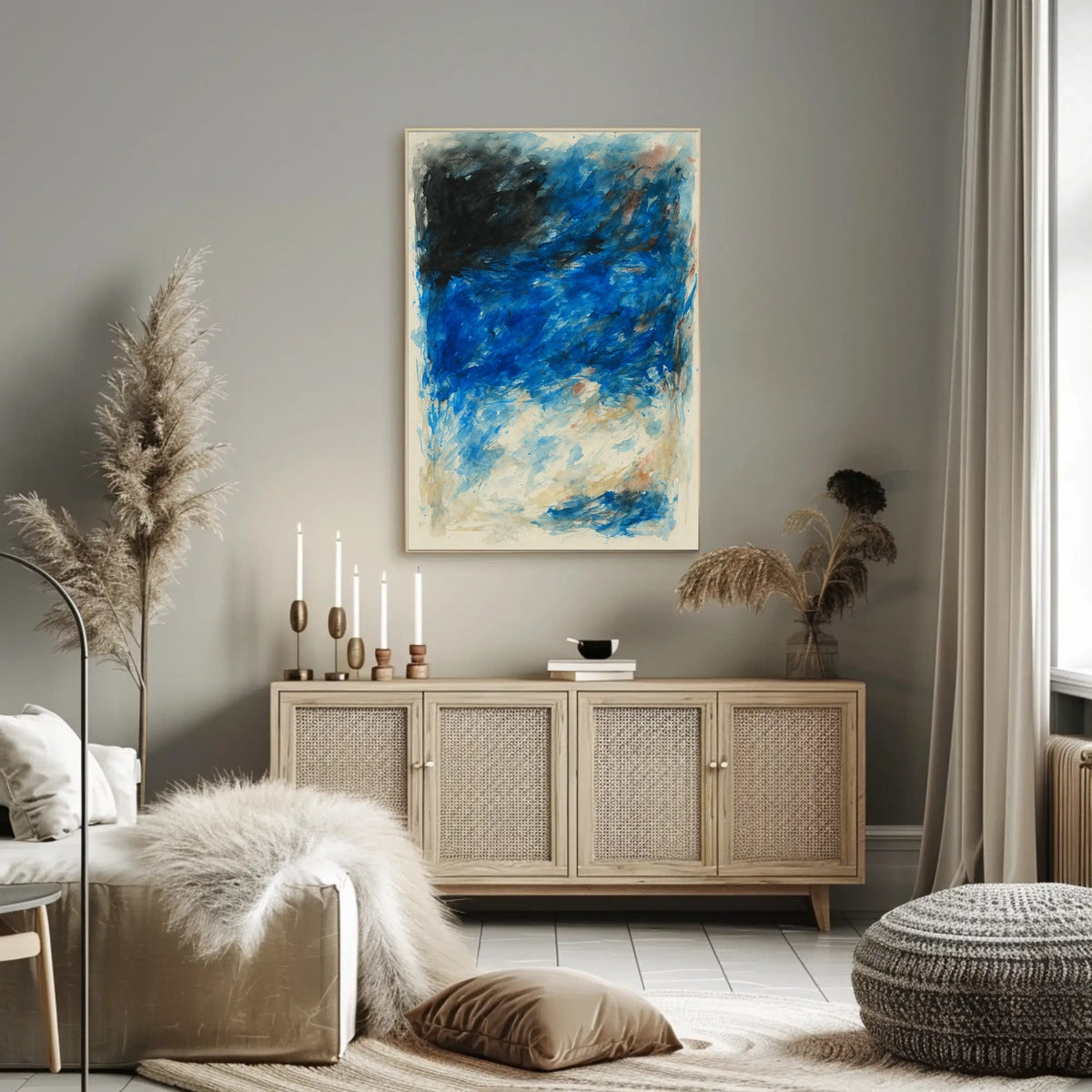 Abstract Oceanic Waves Abstract Poster