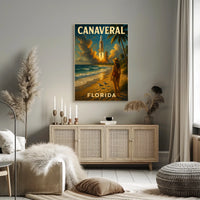 Canaveral Launch Florida Poster