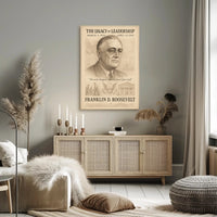 Franklin D. Roosevelt The Legacy Of Poster