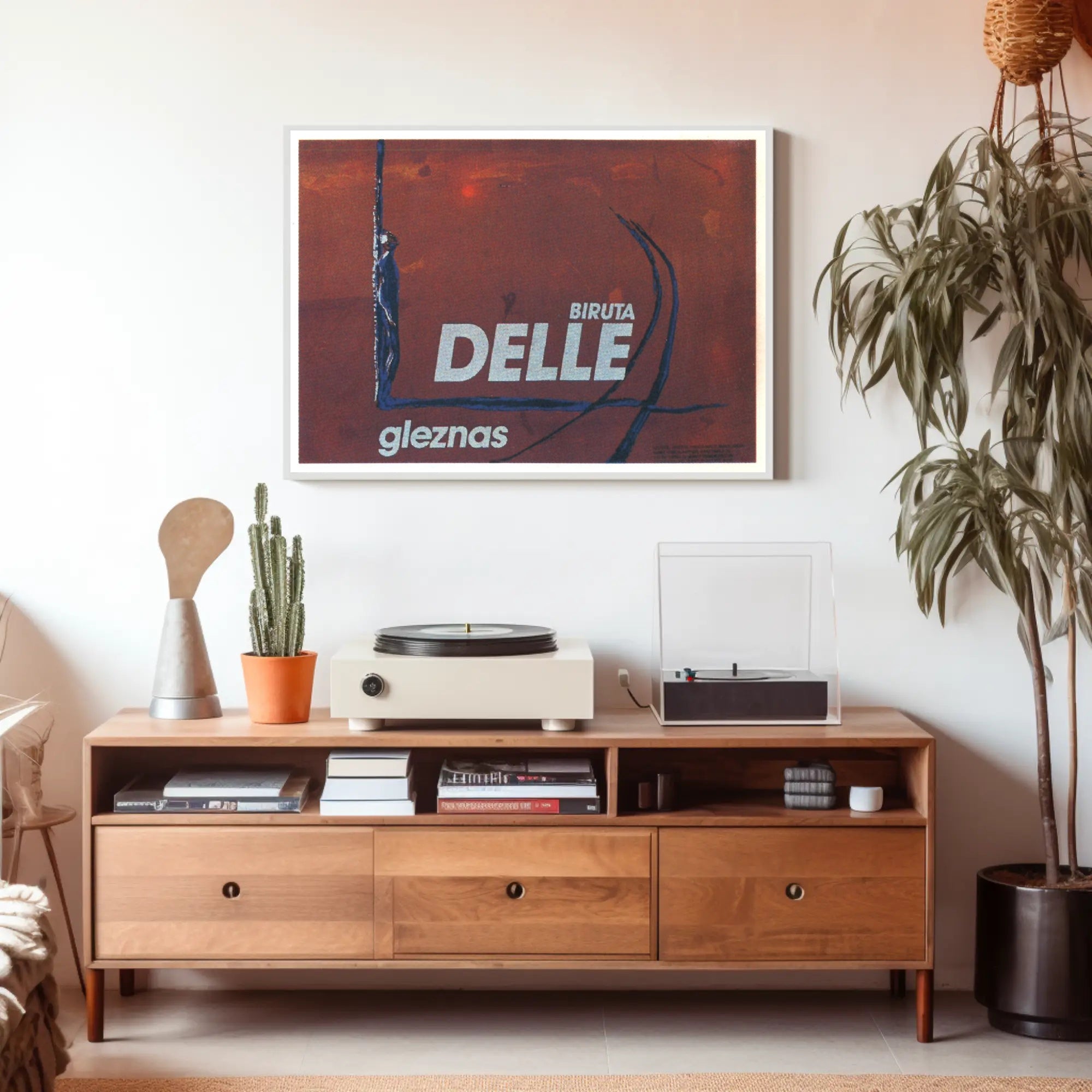 Biruta Delle Art Exhibition Poster