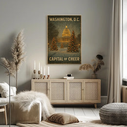 Washington, D.C. Capital Of Cheer Poster