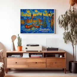 Stockholm Winter Wonderland Poster