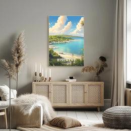 Biscayne Coastal Serenity National Park Poster