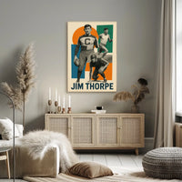 Jim Thorpe Athletic Legend Poster