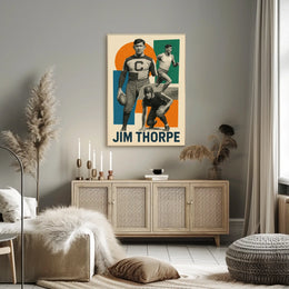 Jim Thorpe Athletic Legend Poster