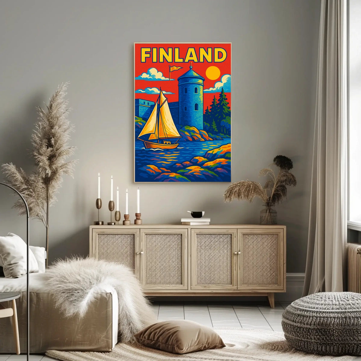Finland Scenic Poster