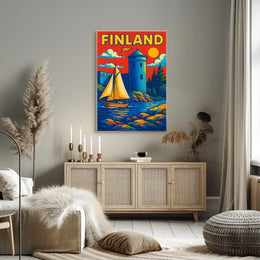Finland Scenic Poster