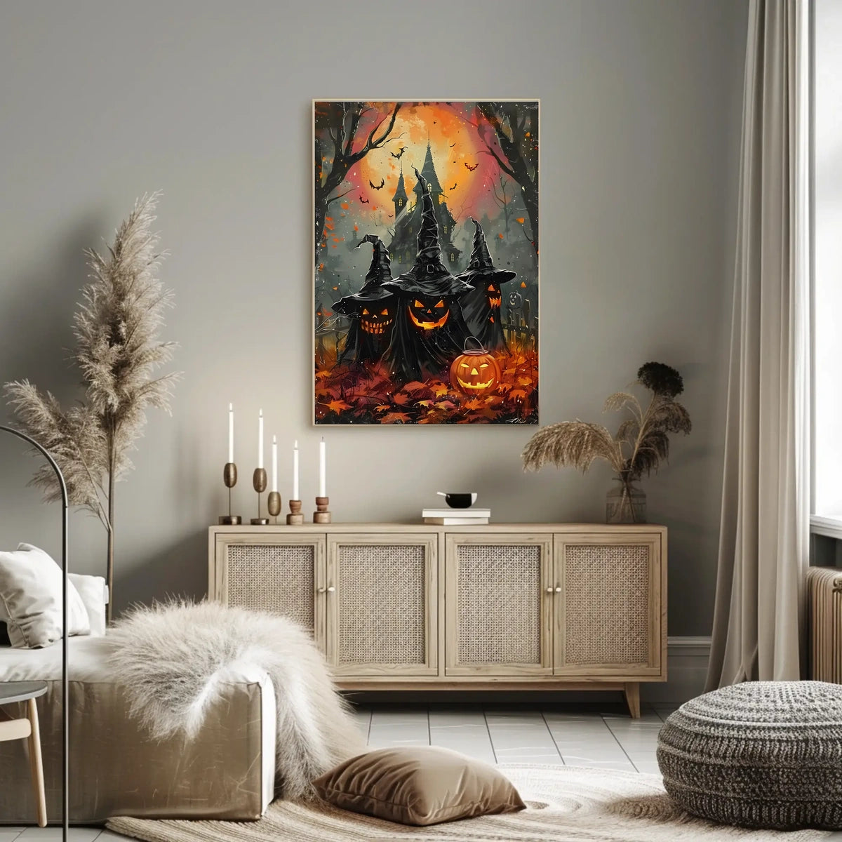 Enchanted Halloween Night Poster
