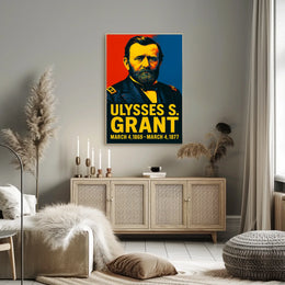 Ulysses S. Grant 18Th President Poster