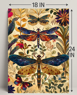 Nature-Inspired Insect Design Abstract or Artistic Poster