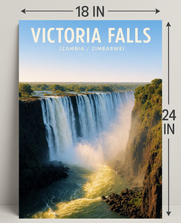 Victoria Falls Poster PosterGoat
