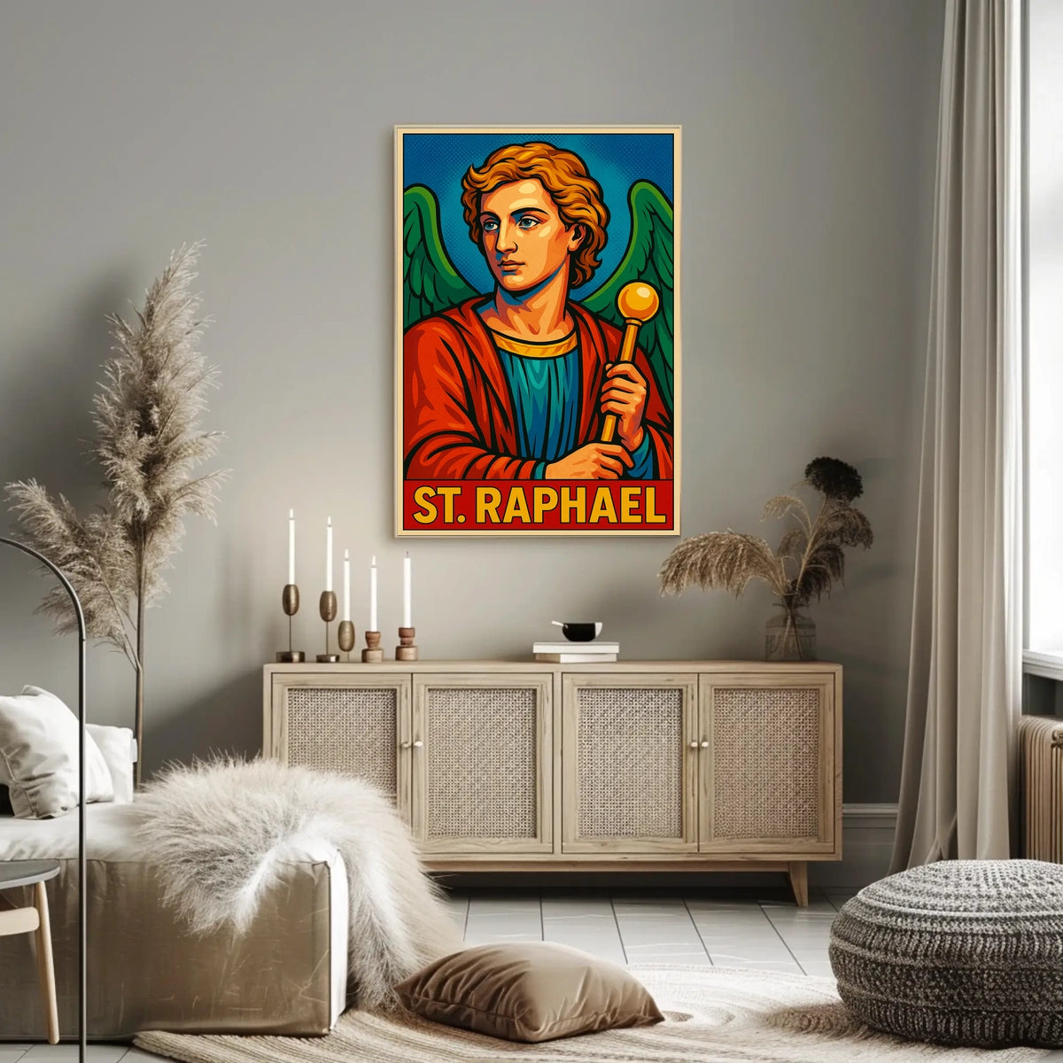 St. Raphael Poster