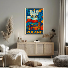 Vibrant Poland Poster