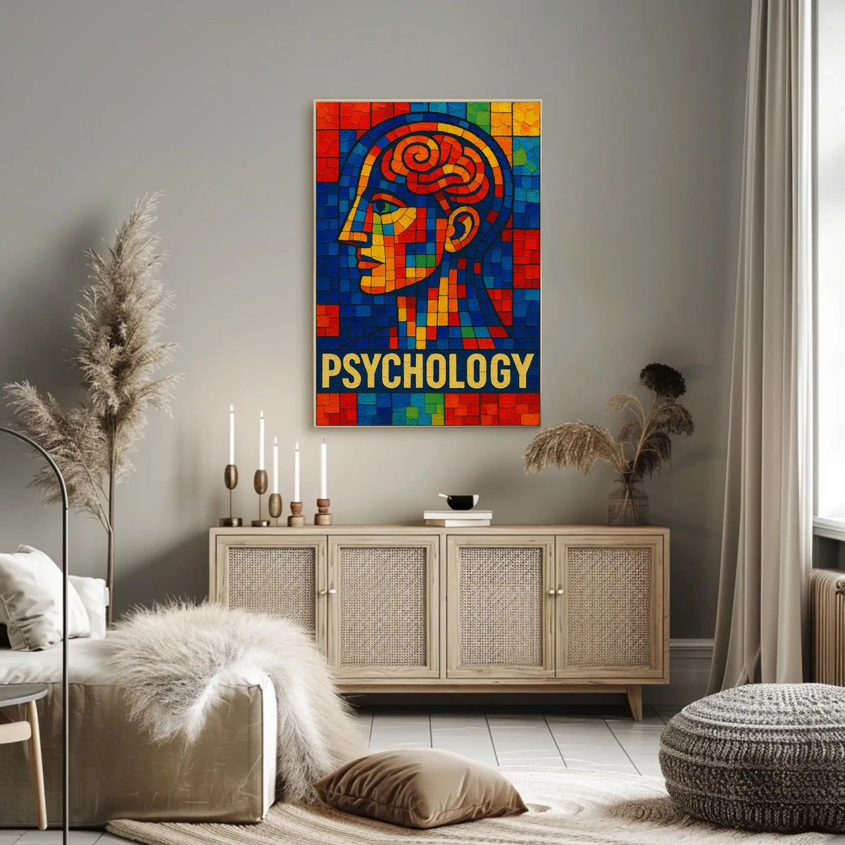 The Colorful Mind Poster