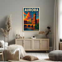 Aurora, Illinois Poster