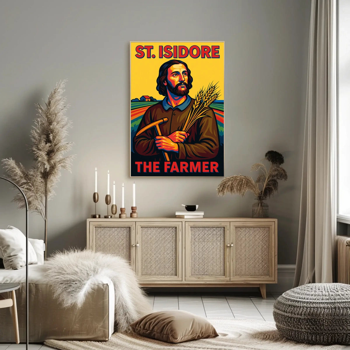 St. Isidore the Farmer Poster