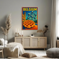 Belgium A Taste Of Culture Poster