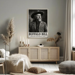 Buffalo Bill Western Iconic Figure Cultural Heritage Poster