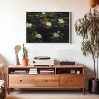 Water Lilies Tranquil Scene Artistic Poster
