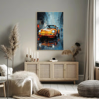 Urban Elegance Classic Car Art Poster PosterGoat