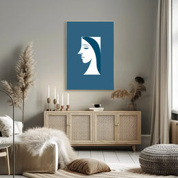 Vintage-Inspired Abstract Art Poster