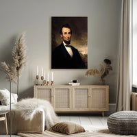 Abraham Lincoln Emancipation Proclamation Illustrated Poster PosterGoat
