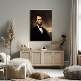 Abraham Lincoln Emancipation Proclamation Illustrated Poster PosterGoat