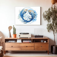 Celestial Pisces Poster