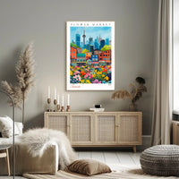 Toronto Flower Market 2024 Poster PosterGoat