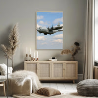 U.S. Air Force C-130 Hercules Military Recruitment Poster