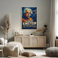 Albert Einstein The Theory Of Poster