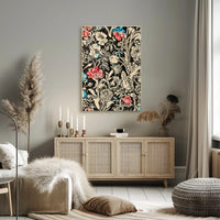 Floral Elegance Wall Art Print for Home Decor