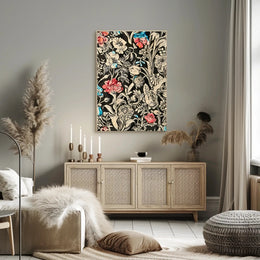 Floral Elegance Wall Art Print for Home Decor