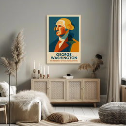George Washington 1St President Poster