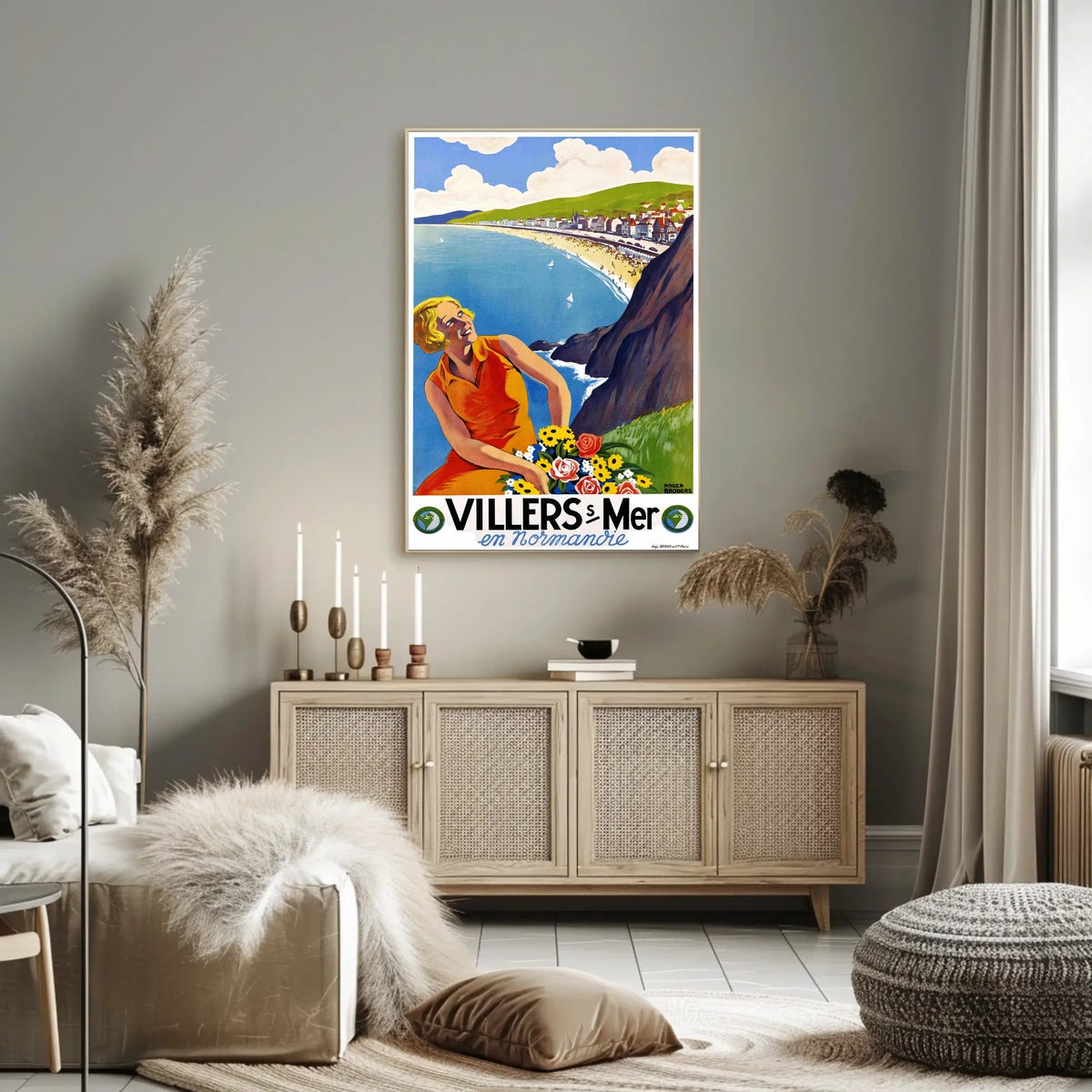 Villers-Sur-Mer En Normandie Poster