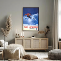 Adventure Awaits in Aspen Poster PosterGoat