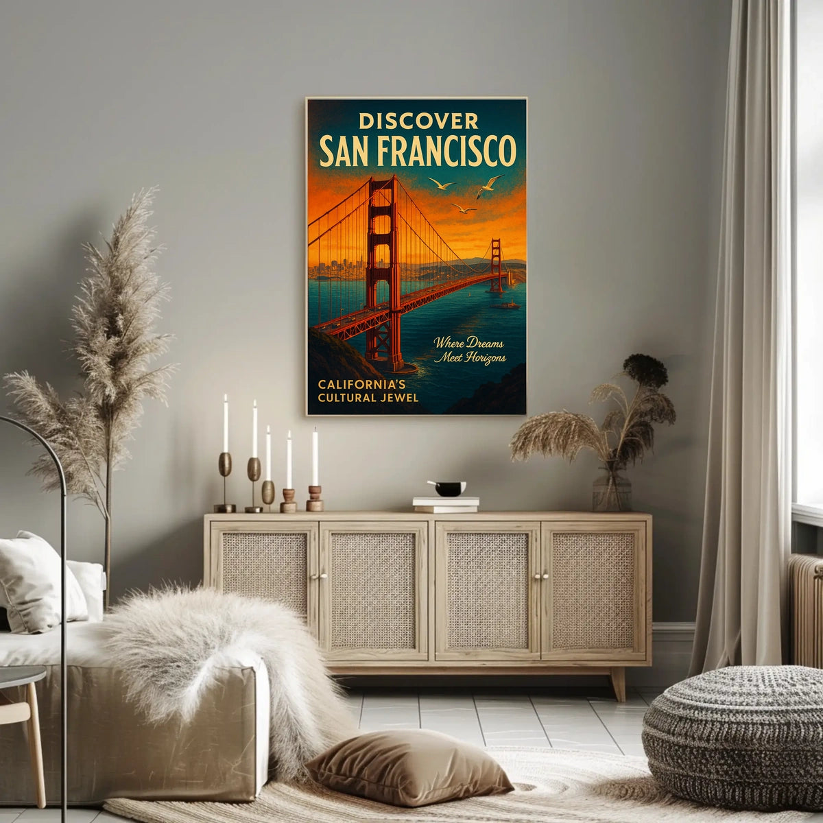 Discover San Francisco Poster