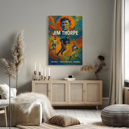 Jim Thorpe Multisport Legend Poster