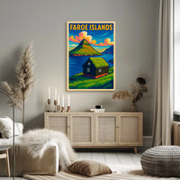 Faroe Islands Scenic Poster
