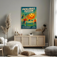 Pickleball Passion Poster
