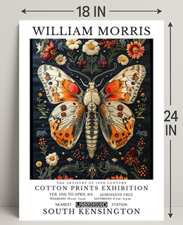 19th-Century Cotton Prints Exhibition Cultural or Heritage Poster