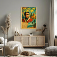 Adoniram Judson Faithful Legacy Historical or Presidential Poster