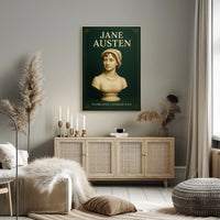 Jane Austen Celebrating A Literary Poster