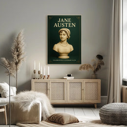 Jane Austen Celebrating A Literary Poster