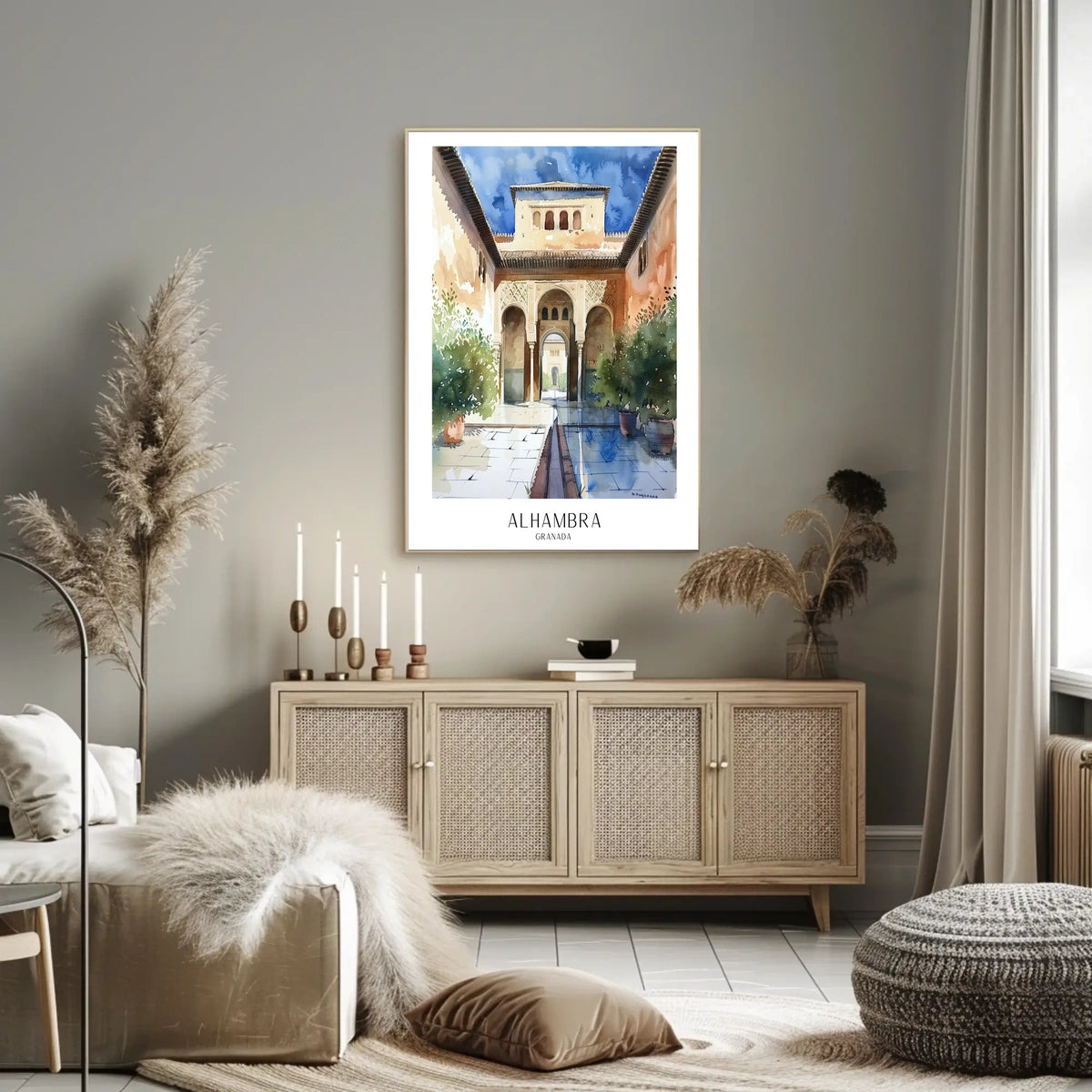 Alhambra Granada Poster